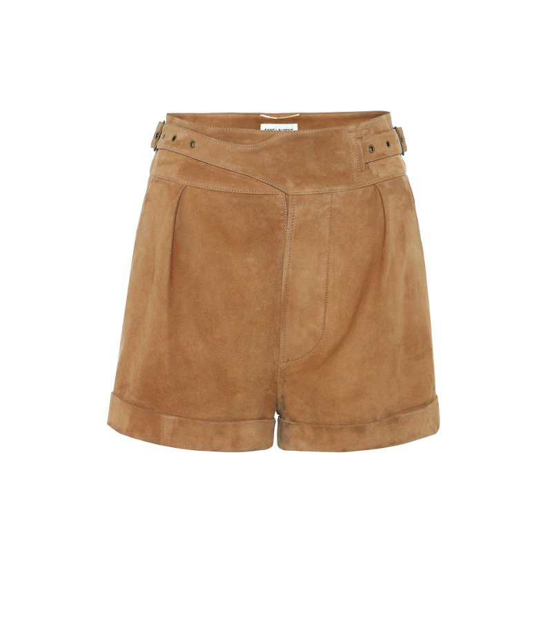 Celana pendek bahan suede - Saint Laurent  Untuk Bersantai Di Rumah